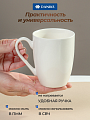 Набор кружек керамика, 4 шт, 350 мл, Грейс, Daniks, Y4-11668, белый - фото 2