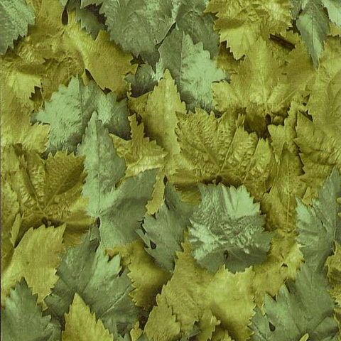 Пленка самоклеящаяся D&B, 8257, 0.45х8 м, зеленые опавшие листья