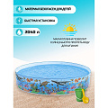 Бассейн с жестким бортом Intex, 244х46 см, Коралловый риф, 58472NP, 2040 л, жёсткое дно,ремкомплект - фото 5