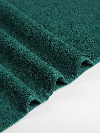 Полотенце банное 50х90 см, 100% хлопок, 550 г/м2, Фелиция, Silvano, изумруд, Узбекистан