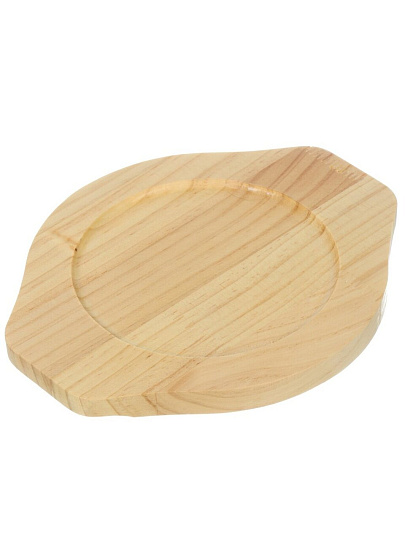 Сковорода чугун, 18х3.5 см, с подставкой, Y4-8882