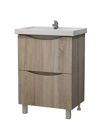 Тумба ЯМебель, Сиэтл, 60 см, Фостер 60, DB2, дуб сонома