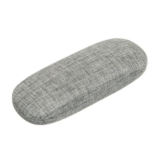 Футляр для очков 16х5.5х4.1 см, полиэстер, ЮниLook, 339-001, овальный, в ассортименте