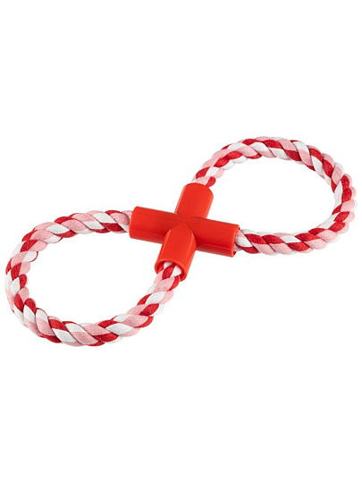 Игрушка для животных веревочная, Рыжий кот, Восьмерка