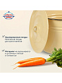 Кастрюля эмалированная сталь, 14 л, крышка сталь, цилиндрическая, Сибирские товары, С41626.з/П/СГ, зеленый рябчик,палевый, серо-голубой - фото 4
