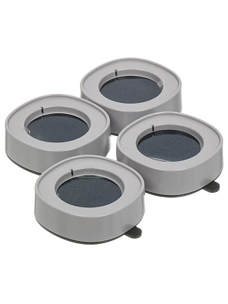 Антивибрационные подставки 4шт, индивидуальная упаковка, серые, Aqwin, YT-CBC-015