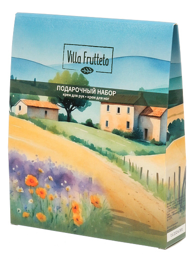 Набор подарочный для женщин, Villa Frutteto, крем для рук 100 мл, крем для ног 100 мл