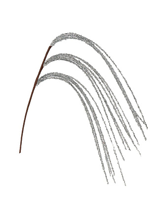 Ветвь декоративная 95 см, серебро, SYCD-2325