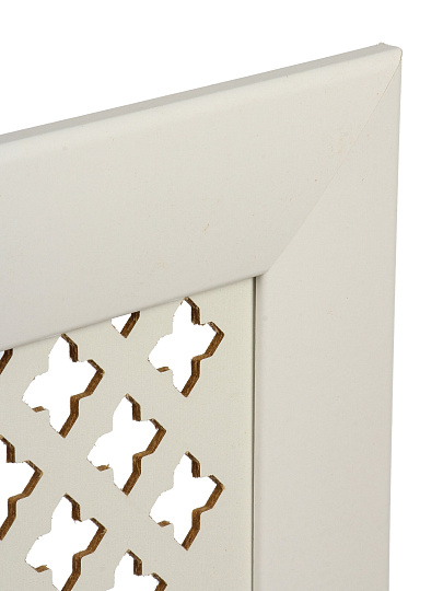 Экран для радиатора, МДФ, 900х600 мм, белый, Готико, Стильный Дом