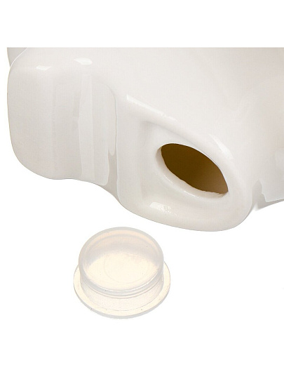 Набор для специй керамика, бамбук, 3 шт, на подставке, Листья, Y6-6460