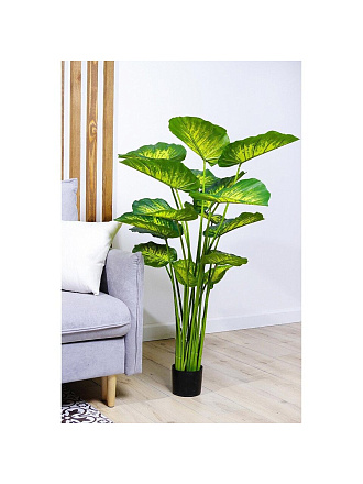 Дерево искусственное декоративное Диффенбахия, в кашпо, 130 см, Y4-3405