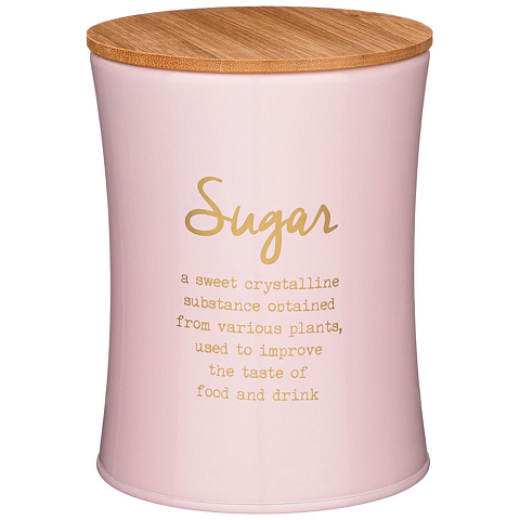 Емкость для сыпучих продуктов agness сахар диаметр=11 см высота=14 см 790-248
