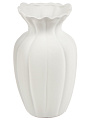 Ваза керамика, настольная, 25х12 см, Маргаритка, Y4-11041, белая - фото 2