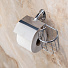 Держатель для туалетной бумаги и освежителя воздуха, нержавеющая сталь, хром, РМС, A1240 - фото 2