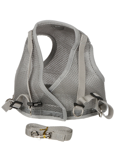 Поводок со шлейкой-жилеткой, размер XL, в ассортименте, Y4-11387