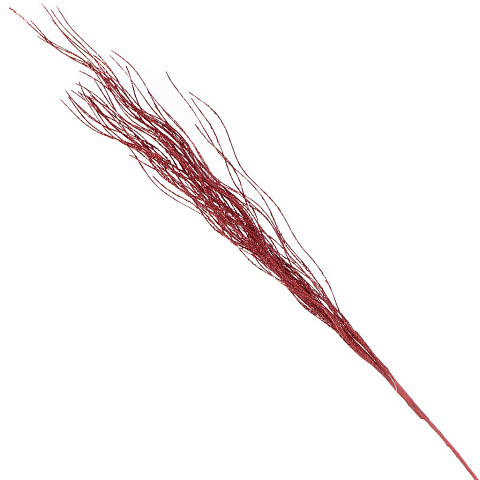 Цветок искусственный декоративный Ветвь, 80 см, красный, Y3-1510
