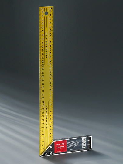 Угольник 400 мм, металл, Bartex, FSC-11