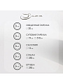 Сервиз столовый стекло, 30 предметов, на 6 персон, Basilico, 62076, дымчатый - фото 2