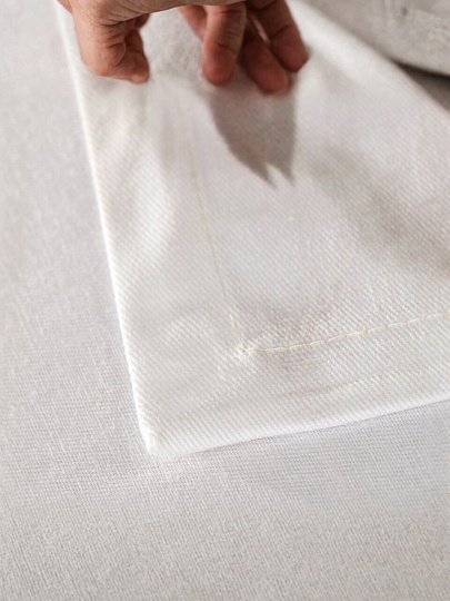 Скатерть 145х180 см, 100% хлопок, Праздничный стол Новогодний домашний уют, AI-1504042