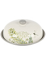 Блюдо керамика, круглое, 23 см, с крышкой, Дикий папоротник, Prima Collection, PC73WF23/HC604R-C3 - фото 4