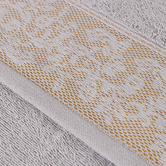 Полотенце банное 50х90 см, 100% хлопок, 486 г/м2, Sanya, Anilsan, серое, Турция, 91405090