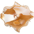 Блюдо на ножке white cristal &amp;quot;honey gondola&amp;quot; 36х36см высота 22см, 647-754 - фото 4