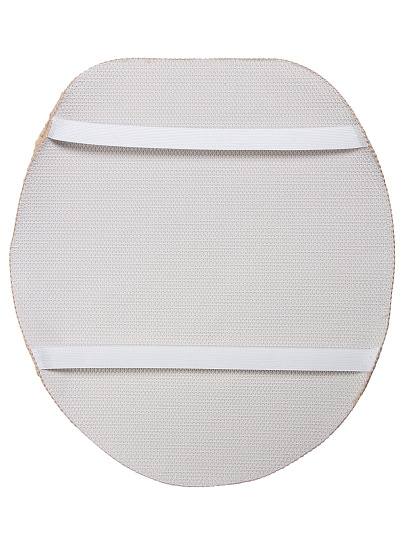 Набор ковриков 3 шт, 0.5х0.8, 0.5х0.4, 0.4х0.45 м, полиэстер, молочный, Silvano, Мона, Y4-11496, без рисунка