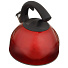Чайник из нержавеющей стали Daniks MSY-024 красный со свистком, 3 л - фото 5