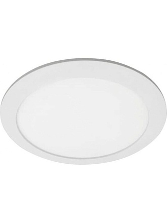 Светильник встраиваемый светодиодный, Ecola, 24 Вт, 4200 К, IP20, 21.6х21.6х2.6 см, нейтральный белый свет, 200В, даунлайт, DKRV24ELC