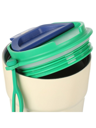 Термокружка нержавеющая сталь, 350 мл, Cool, молочная, Y4-9295