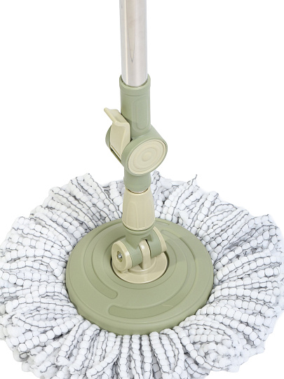 Набор для уборки, ведро с вращающимся отжимом и швабра, Bclean, A260018