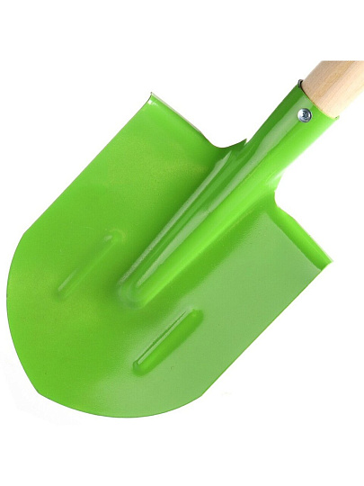 Лопата штыковая, сталь, 1.5х200х1400 мм, черенок деревянный, Клевер, усиленная