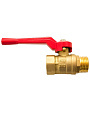Кран для воды, 1/2'', г-ш, латунь, ручка, DN 15, STI - фото 3