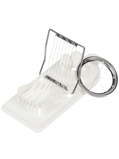 Яйцерезка навеска, Y4-8004, белая, пластик