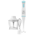 Блендер погружной 700 Вт, 2 скорости, Supra, HBS-724PS, белый