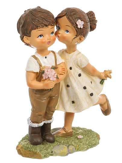 Статуэтка полистоун, Дети, 9.5х4.5х12.5 см, Lefard, 162-1078