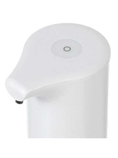 Дозатор для жидкого мыла, сенсорный, пластик, 7.2х9.8х18.8 см, 350 мл, белый, A350047