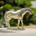 Фигурка декоративная полистоун, Лошадь, 11х9 см, Y4-9788