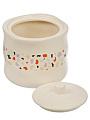 Контейнер для ватных дисков Мозаика, керамика, 10.5x8.9/11 см, BCE3075AA-CT - фото 4