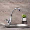 Смеситель для кухни, РМС, с картриджем, хром, SL50-011F - фото 6