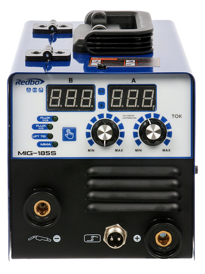 Сварочный аппарат инверторный, Redbo, MIG-185S, 6.9 кВт, 185 А, электрод, полуавтоматическая сварка, 28523