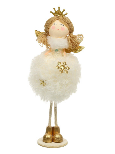 Фигурка декоративная Феечка, 22 см, белая, Y4-13254