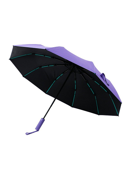 Зонт унисекс, автомат, 10 спиц, 103 см, металл, пластик, стекловолокно, усиленный, в ассортименте, в ассортименте, 302-397