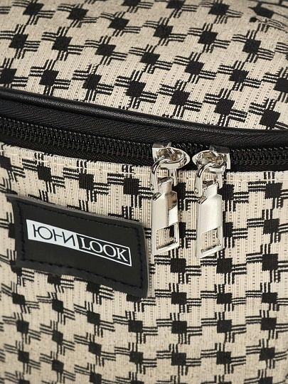 Косметичка 20х15х12.5 см, ЮниLook, 327-018, сундук, застежка молния, в ассортименте