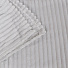 Плед 2-спальный, 180х200 см, велсофт жаккард, 100% полиэстер, Silvano, Неаполь Полоски, светло-серый - фото 3