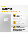 Конвектор Denzel, OptiPrime-2000, напольный/настенный, 2 кВт, 25 м2, Wi-Fi, тачскрин - фото 2