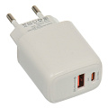 Сетевое зарядное устройство Red Line, NQC-13, 3 А, USB + Type-C, PD 20 Вт, белое, УТ000036039