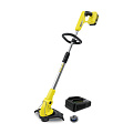 Триммер электрический, аккумуляторный, Karcher, LTR 18-30 Battery Set, 1.444-311.0, 0.2 л.с., 18 Вт, леска, неразборный вал