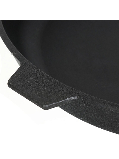 Сковорода чугун, d32 см, Камская посуда, с ушками, индукция, у3250