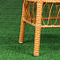 Мебель садовая Торонто, коричневая, стол, 55х55х56 см, 2 стула, 100 кг, стул - 61х62х71 см, C010050 - фото 11